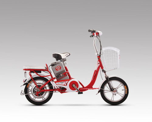 供應(yīng)愛瑪電動車 16靚穎熱情紅色車身 電機鎖 減震 整車體型小巧圖片 高清圖 細節(jié)圖 浚縣城鎮(zhèn)增福電動車行 